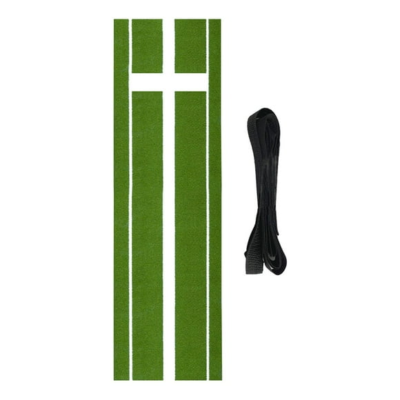Langgg Softball Pitching Mat Beginner Floors Anti Mat 91cmx304cm Baseball Backing Slip Hitting