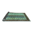 thumbnail image 2 of Ahgly Company Indoor Rectangle Abstract Light Blue Modern Area Rugs, 4' x 6', 2 of 4