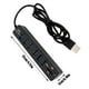 thumbnail image 4 of [Negro] 1 Metro USB2.0HUB USB6 + 2 Lector Tarjetas Multifunción Transmisión Alta Velocidad SD TF + Concentrador USB 6 Puertos, 4 of 6