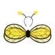 thumbnail image 3 of Conjunto de accesorios de cosplay de Halloween con alas de abeja y tirantes elásticos para disfraz de niños. amarillo, 3 of 9