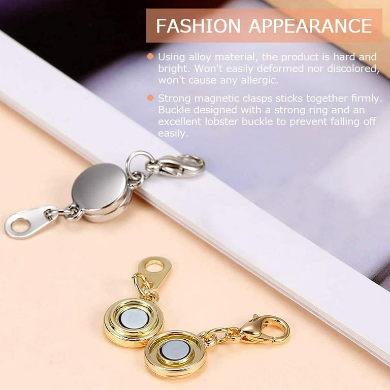 Necklace Clasp Magnetic Jewelry Locking Clasps Closures Bracelet