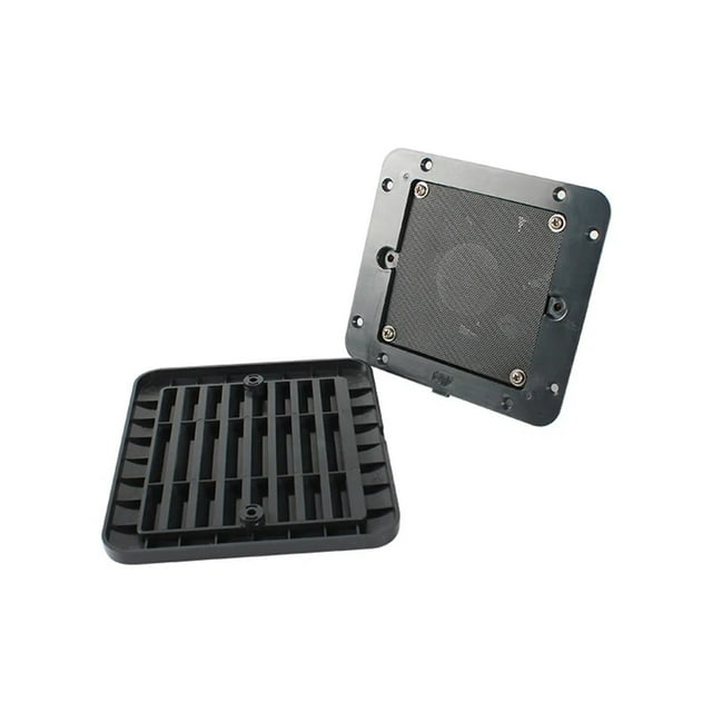 12V 8W White Fridge Vent with Fan for RV Trailer Caravan Side Air Silence Exhaust Automobile