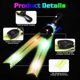 thumbnail image 2 of 2 Pack Led Flashing Light For Kids Usb Rechargeable Flashing Light Reflector Schoolbag Light For School Bag Backpack Hiking Jogging, 2 of 5
