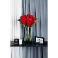 thumbnail image 4 of Zukuco 10 Pack Artificial Roses Fake Rose Silk Flowers with Stem Floral Gift for Wedding Arrangement Party Home Decor (Red), 4 of 5