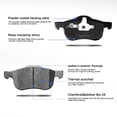 thumbnail image 3 of Front & Rear Ceramic Brake Pads for Volvo S60 S80 V70 XC70 Fits select: 2004-2007 VOLVO S60 2.5T, 2004 VOLVO V70 FWD, 3 of 4
