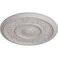 thumbnail image 3 of Ekena Millwork 16 1/8"OD x 3/4"P Tyrone Ceiling Medallion (Fits Canopies up to 6 3/4"), Hand-Painted Ultra Pure White, 3 of 6