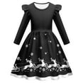 thumbnail image 1 of WEAIXIMIUNG Robes Adolescentes Formelles Longues Enfant Robes de Noël Filles Fête Danse Enfants Robe de Noël 4-5 Ans, 1 of 3