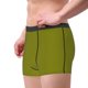 thumbnail image 2 of Balery Olive Calzoncillos bóxer para hombre, ropa interior de algodón suave y transpirable con cinturilla de nailon-Medium, 2 of 5