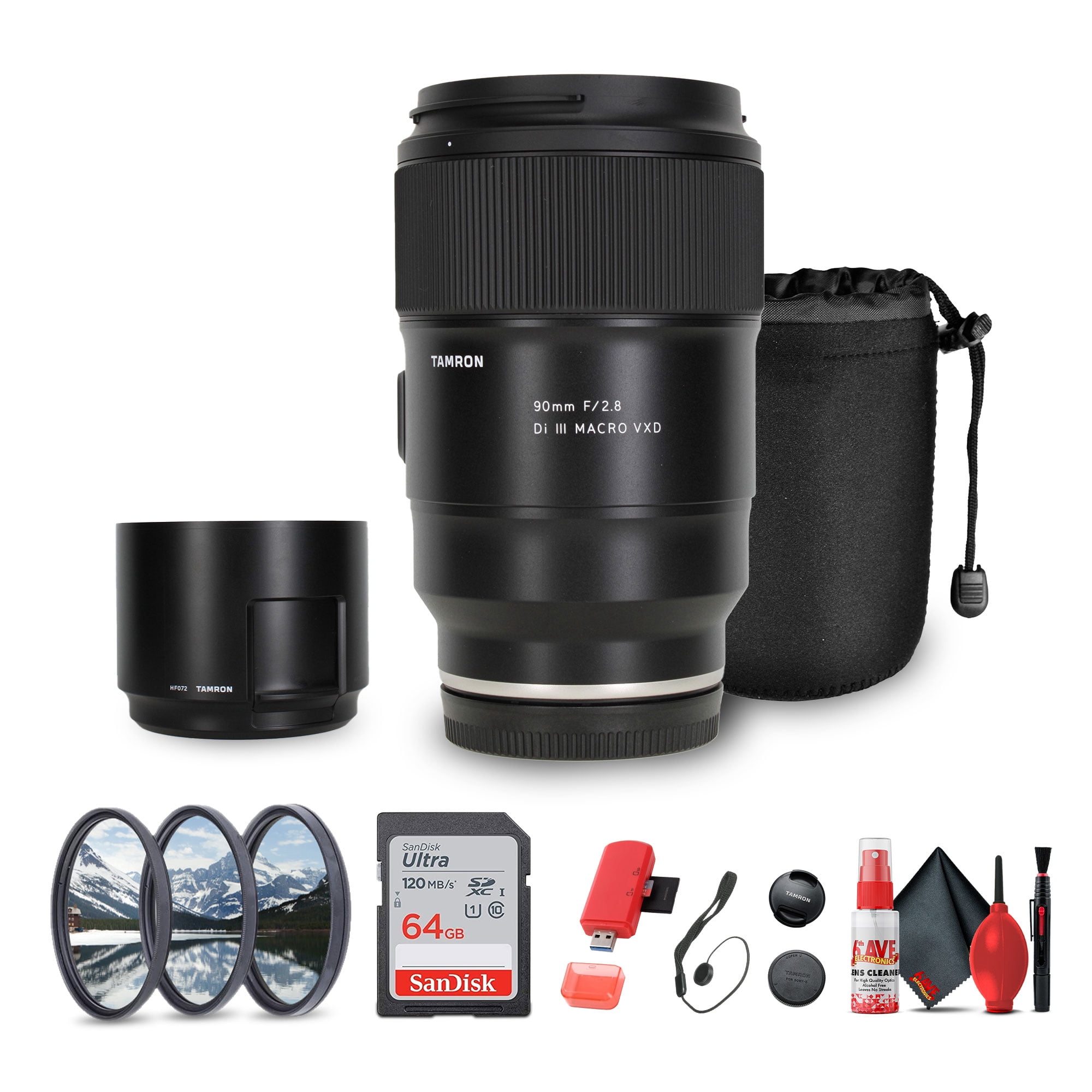 Opteka Platinum Series 0.2X Ninja Fisheye Lens with Hood for 37mm