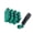 Green, variant on Automotive Wheel Locking Nut Set Advanced Anti Theft Mechanism Suitable for Multiple Car Models