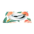 thumbnail image 3 of Peaches 12×18 inch Placemats Heat Resistant Washable Foldable Rectangular Placemats Set Decoration Indoor Outdoor for Kitchen Dining Table 1PC, 3 of 8