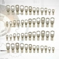 thumbnail image 2 of MasteelfCA 170Pcs Electric Wire Copper Ring Terminal Wire Welding Connector Cable Crimp Terminals Kit Silver and White, 2 of 8