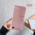 thumbnail image 5 of Samsung Galaxy Z Fold3 5G Mandala Wallet Case,Slim 3D Flip Leather Magnetic Closure with Credit Card Holder & Hand Strap Flip Folio Closure Phone Case for Samsung Galaxy Z Fold3 MTL Rose Gold, 5 of 12
