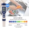 thumbnail image 2 of 5 in 1 Digital pH Meter with TDS/EC/Salinity/Temperature Measurement Waterproof, 2 of 19