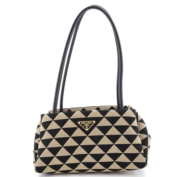 Pre-Owned Symbole Shoulder Bag Jacquard Small By Rebag