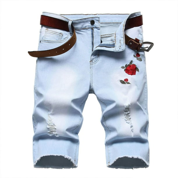 Mens short jeans pants discount