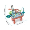 thumbnail image 5 of Juego Pesca Magnético Penguin Race Toys Puzzle Toy Set para Pequeños () Naranja, 5 of 5
