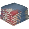 thumbnail image 7 of Military Dog Tags Tea Towels Set of 1 USA Flag Kitchen Dish Cloth with Hanging Loop, 18"x28"Lint-Free Absorbent Towel for Kitchen Drying Wiping and Cleaning, 7 of 7