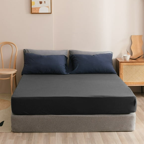 Staron Gray Mattress Cover Queen Size Bed Premium Elastic Fitted Mattress Protector Cover, Breathable, Stretchable, Machine Washable