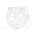 thumbnail image 2 of Minkissy Petit Aquarium Design de Bureau Matériau Transparent Incassable 1ensemble, 2 of 7