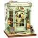 thumbnail image 1 of Kit de casa en miniatura para bricolaje, libro Fsolis, floristería de los Campos Elíseos, 1 of 7