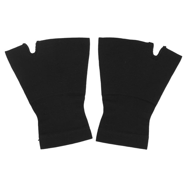 Muñequera de compresión para el pulgar y la muñeca para el síndrome del túnel carpiano (negro, XL)