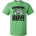 thumbnail image 3 of Inktastic Gaming Makes Me Happy T-Shirt, 3 of 5