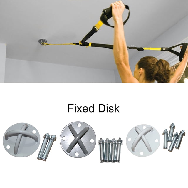 Ceiling Hook Easy Installation High Strength Strong Bearing Capacity Non-slip Wear-resistant Fixed Gymnastic Accessory Yoga Swing Ceiling Mount Bracket for Home