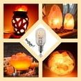 thumbnail image 6 of Salt Rock Lamp Replacement Bulb 12 Pack-15W for Himalayan Salt Lamps&Baskets, Night Lights. E12 T20, 6 of 7