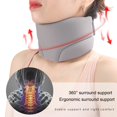 thumbnail image 3 of Soumake Neck Brace for Sleeping All-Round Support Anti Snoring Adjustable Neck Support Brace for Neck Correction Soft Foam Wraps Effective Neck Pain Relief Solution, 3 of 7