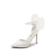 thumbnail image 1 of Zapatos de Tacón Alto DREAM PAIRS para Mujer con Tiras y Estileto en Blanco, 1 of 5