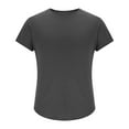 thumbnail image 4 of Xl Mens Tshirts T Shirts Shirts for Men Mens Hipster T Shirts Workout Longline T-Shirt Curved Hem Top Tees Shirt, 4 of 9