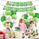 thumbnail image 4 of Turtle Baby Party Supplies Set With Happy Birthday Banner, Turtle Balloons, Turtle Cake Topper, Turtle Cupcake Toppers, Ocean Sea Life Theme Party For, 4 of 4