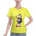 thumbnail image 1 of Women's Basic Short Sleeve T-Shirt One Piece Robin, 1 of 6