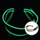 thumbnail image 5 of Gafas de sol luminosas Gafas de luminosas Tonos rico y Gafas punk vintage para festivales Bares Clubes Fiestas Rendimiento Regalos para niños Brillo fresco - Verde Magideal Gafas de sol luminosas, 5 of 7