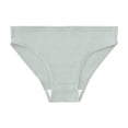 thumbnail image 6 of Xijirk Panties for Women,Fashion Low Waist Underwear Striped Briefs Comfortable Panties Soft Fabric for Daily Casual Wear,Womens Underwear,Grey,L, 6 of 6