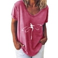 thumbnail image 1 of Camisetas de manga corta estampadas para mujer OAVQHLG3B Store  lin121212, 1 of 4