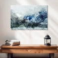 thumbnail image 2 of Elephant Stock Ice Landscape Abstract Wall Art - Horizontal Canvas Wall Art - Living Room Wall Decor - Abstract Canvas - Gray And Blue Decor - 24" x 16", 2 of 8