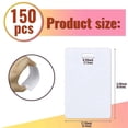 thumbnail image 2 of Paquete de 150 Tarjetas de PVC Blancas con Perforadora de Ranura Shaofei CR80 30 Mil, 2 of 5