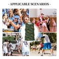 thumbnail image 6 of Xecao Scraper print basketball shirt for both men and women, a unisex basketball jersey perfect for theme parties-Small, 6 of 6