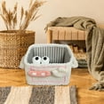 thumbnail image 1 of Home Textile Storage for Woven Hamper with Handles for Room and Living Space Storage Solutions, 1 of 3