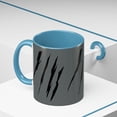 thumbnail image 6 of Effete Feline Claw Marks Scratch Accent Coffee Mug (11, 15oz), 6 of 6