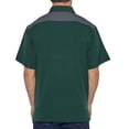 thumbnail image 2 of Pro Celebrity Color Block Fishing Shirt (Dark Green, XS), 2 of 3
