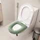 thumbnail image 4 of Funda de Inodoro de Terciopelo Cálido Ayh250930002 | Almohadilla de Inodoro de Vellón Grueso con Cremallera para Facilitar Su Extracción | Calentador de Inodoro Universal para Baño, Ideal para El Inv, 4 of 5