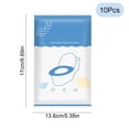 thumbnail image 5 of Tdxkok Disposable Toilet Seat Covers 10-Pack – No-Wash Hygienic Barrier Waterproof & Leak-Proof Portable for Travel & Public Restrooms Fresh Printed Design, 5 of 11