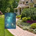thumbnail image 2 of Yayeee Garden Flag 12" x 18" Double Sided Outdoor Yard Lawn Holiday Decorations, Magical Forest Glowing Lights, 2 of 6