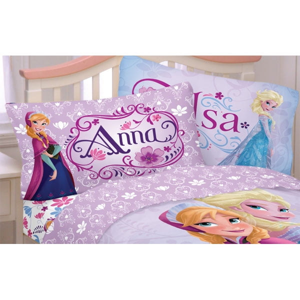 Franco Manufacturing 12606182 Disney Frozen Bed Sheet Set Elsa Anna