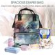 thumbnail image 5 of Fotbe Ink Style Wave Dragon Mochila Maternidad - Lona de Sarga Impermeable, Mochila de Pañales de Gran Capacidad con Múltiples Bolsillos y Correas Ajustables, 5 of 6