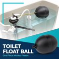 thumbnail image 2 of Bola flotante HIGHCRAFT para tanque de inodoro, ajustable, con ahorro de agua, 2 of 7