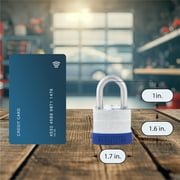 Brinks Laminated Steel 44mm Keyed Padlock with 1 1/8in Shackle